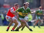 2 September 2000; Seamus Moynihan of Kerry in action against Diarmuid Marsden of Armagh during the Bank of Ireland All-Ireland Senior Football Championship Semi-Final replay match between Kerry and Armagh at Croke Park in Dublin. Photo by Brendan Moran/Sportsfile