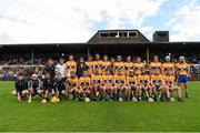 4 July 2015; The Clare squad. GAA Hurling All-Ireland Senior Championship, Round 1, Clare v Offaly. Cusack Park, Ennis, Co. Clare. Picture credit: Stephen McCarthy / SPORTSFILE