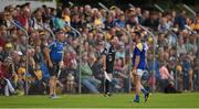 4 July 2015; Diarmuid Masterson, Longford, leaves the pitch after being sent off. GAA Football All-Ireland Senior Championship, Round 2A, Clare v Longford. Cusack Park, Ennis, Co. Clare. Picture credit: Stephen McCarthy / SPORTSFILE