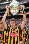 5 July 2015; Kilkenny captain Daniel O'Connor with the cup.  Electric Ireland Leinster GAA Hurling Minor Championship Final, Kilkenny v Dublin. Croke Park, Dublin. Picture credit: Ray McManus / SPORTSFILE