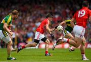 5 July 2015; Barry O’Driscoll, Cork, on his way to scoring his side's thrid goal. Munster GAA Football Senior Championship Final, Kerry v Cork. Fitzgerald Stadium, Killarney, Co. Kerry. Picture credit: Stephen McCarthy / SPORTSFILE
