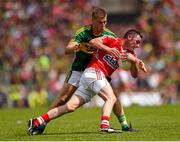 5 July 2015; Donncha O’Connor, Cork, in action against Peter Crowley, Kerry. Munster GAA Football Senior Championship Final, Kerry v Cork. Fitzgerald Stadium, Killarney, Co. Kerry. Picture credit: Stephen McCarthy / SPORTSFILE