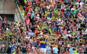 5 July 2015; Brian McGrath, Tipperary, shows his disappointment after the final whistle. Electric Ireland Munster GAA Football Minor Championship Final, Kerry v Tipperary. Fitzgerald Stadium, Killarney, Co. Kerry. Picture credit: Eoin Noonan / SPORTSFILE
