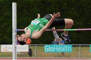 5 July 2015; Jaime Murtagh, Cushintown A.C, Co. Meath, competing in the U23 Men's High Jump during the GloHealth Junior and U23 Championships of Ireland. Harriers Stadium, Tullamore, Co. Offaly. Picture credit: Seb Daly / SPORTSFILE