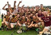 5 July 2015; Kilkenny players celebrate at the end of the game. Leinster GAA Hurling Senior Championship Final, Kilkenny v Galway. Croke Park, Dublin. Picture credit: David Maher / SPORTSFILE