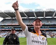 5 July 2015; Brian Cody, Kilkenny manager, celebrates at the end of the game. Leinster GAA Hurling Senior Championship Final, Kilkenny v Galway. Croke Park, Dublin. Picture credit: David Maher / SPORTSFILE