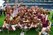 5 July 2015; Kilkenny players celebrate with the cup. Leinster GAA Hurling Senior Championship Final, Kilkenny v Galway. Croke Park, Dublin. Picture credit: Cody Glenn / SPORTSFILE