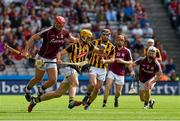 5 July 2015; Colin Fennelly, Kilkenny, in action against Iarla Tannian, Galway. Leinster GAA Hurling Senior Championship Final, Kilkenny v Galway. Croke Park, Dublin. Picture credit: Ray McManus / SPORTSFILE