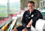 6 July 2015; Shamrock Rovers manager Pat Fenlon during a press conference. Tallaght Stadium, Tallaght, Co. Dublin. Picture credit: Cody Glenn / SPORTSFILE