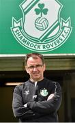 6 July 2015; Shamrock Rovers manager Pat Fenlon during a press conference. Tallaght Stadium, Tallaght, Co. Dublin. Picture credit: Cody Glenn / SPORTSFILE