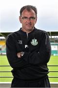 6 July 2015; Shamrock Rovers manager Pat Fenlon during a press conference. Tallaght Stadium, Tallaght, Co. Dublin. Picture credit: Cody Glenn / SPORTSFILE