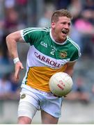 4 July 2015; Brian Darby of Offaly during the GAA Football All-Ireland Senior Championship Round 2A match between Offaly and Kildare at O'Connor Park in Tullamore, Co. Offaly. Photo by Cody Glenn/Sportsfile