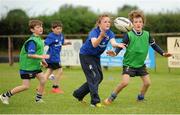8 July 2015; Kane Douglas and Mick Kearney of Leinster Rugby came out to the Bank of Ireland Summer Camp to meet up with some local young rugby talent in Kilkenny RFC. Pictured is Nell Snyder. Kilkenny RFC, Kilkenny. Picture credit: Seb Daly / SPORTSFILE