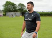 8 July 2015; Kane Douglas and Mick Kearney of Leinster Rugby came out to the Bank of Ireland Summer Camp to meet up with some local young rugby talent in Kilkenny RFC. Pictured is Mick Kearney during the camp. Kilkenny RFC, Kilkenny. Picture credit: Seb Daly / SPORTSFILE