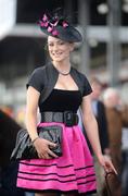 28 September 2008; Megan Hyland, from Mylerstown, Co. Kildare at the Curragh Racecourse, Co. Kildare. Picture credit: Matt Browne / SPORTSFILE