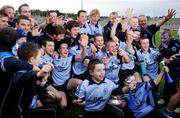 28 September 2008; The Mayobridge squad celebrate their win over Loughlinisland. Down County Senior Football Final, Pairc Esler, Newry, Co. Down. Photo by Sportsfile