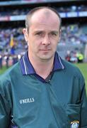28 September 2008; Referee Liam McDonagh. TG4 All-Ireland Ladies Intermediate Football Championship Final, Clare v Tipperary, Croke Park, Dublin. Picture credit: David Maher / SPORTSFILE