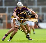 8 July 2015; Conor Martin, Kilkenny, in action against Liam Ryan, Wexford. Bord Gáis Energy Leinster GAA Hurling U21 Championship Final, Wexford v Kilkenny, Innovate Wexford Park, Wexford. Picture credit: Matt Browne / SPORTSFILE