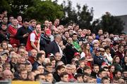 9 July 2015; St Patrick's Athletic supporters during the game. UEFA Europa League First Qualifying Round 2nd leg, St Patrick's Athletic v Skonto Riga. Richmond Park, Inchicore, Dublin. Picture credit: David Maher / SPORTSFILE
