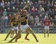 4 July 2015; Andrew Shore, Wexford, in action against Cork. GAA Hurling All-Ireland Senior Championship, Round 1, Wexford v Cork. Innovate Wexford Park, Wexford. Picture credit: Matt Browne / SPORTSFILE
