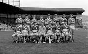 3 September 1989; The Offaly team before the All-Ireland Minor Hurling Championship Final match between Offaly and Clare at Croke Park in Dublin. Photo by Ray McManus/Sportsfile