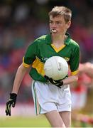 5 July 2015; Conor Lane, Scoil Mhuire, Brosnach, Kerry, during the Munster GAA Primary Game. Munster GAA Football Senior Championship Final, Kerry v Cork. Fitzgerald Stadium, Killarney, Co. Kerry. Picture credit: Stephen McCarthy / SPORTSFILE