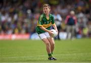 5 July 2015; Tom Doyle, Monastery NS, Cill Airne, Kerry, during the Munster GAA Primary Game. Munster GAA Football Senior Championship Final, Kerry v Cork. Fitzgerald Stadium, Killarney, Co. Kerry. Picture credit: Stephen McCarthy / SPORTSFILE