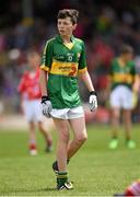 5 July 2015; Emmett O'Shea, Fossa NS, Kerry, during the Munster GAA Primary Game. Munster GAA Football Senior Championship Final, Kerry v Cork. Fitzgerald Stadium, Killarney, Co. Kerry. Picture credit: Stephen McCarthy / SPORTSFILE