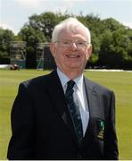 10 July 2015; Dr Murray Power, Cricket Ireland President. ICC World Twenty20 Qualifier 2015, Ireland v Namibia. Stormont, Belfast. Picture credit: Oliver McVeigh / ICC / SPORTSFILE
