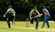 10 July 2015; Niall O'Brien and William Porterfield, Ireland, running between the wickets. ICC World Twenty20 Qualifier 2015, Ireland v Namibia. Stormont, Belfast. Picture credit: Oliver McVeigh / ICC / SPORTSFILE