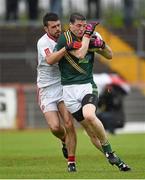 11 July 2015; Donncha Tobin, Meath, in action against Darren McCurry, Tyrone. GAA Football All-Ireland Senior Championship, Round 2B, Tyrone v Meath, Healy Park, Omagh, Co. Tyrone. Photo by Sportsfile