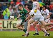 11 July 2015; Joey Wallace, Meath, attempts a late goal chance. GAA Football All-Ireland Senior Championship, Round 2B, Tyrone v Meath, Healy Park, Omagh, Co. Tyrone. Picture credit: Brendan Moran / SPORTSFILE