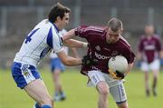 5 October 2008; Fergal McEldowney, Slaughtneil, in action against Kevin McGuckin, Ballinderry. Derry County Senior Football Final, Slaughtneil v Ballinderry, Celtic Park, Derry. Picture credit: Oliver McVeigh / SPORTSFILE