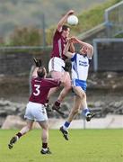 5 October 2008; Shane Kelly, Slaughtneil, in action against Enda Muldoon, Ballinderry. Derry County Senior Football Final, Slaughtneil v Ballinderry, Celtic Park, Derry. Picture credit: Oliver McVeigh / SPORTSFILE
