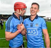 11 July 2015; Dublin's Ryan O'Dwyer and Cian Boland after the game. GAA Hurling All-Ireland Senior Championship, Round 2, Dublin v Limerick, Semple Stadium, Thurles, Co. Tipperary. Picture credit: Ray McManus / SPORTSFILE