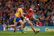 11 July 2015; Brian Murphy, Cork, in action against Shane O’Donnell, Clare. GAA Hurling All-Ireland Senior Championship, Round 2, Clare v Cork. Semple Stadium, Thurles, Co. Tipperary. Picture credit: Stephen McCarthy / SPORTSFILE