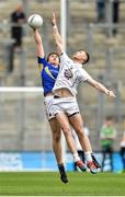 12 July 2015; Peter Hanley, Longford, in action against Daniel Courtney, Kildare. Electric Ireland Leinster GAA Football Minor Championship Final, Longford v Kildare, Croke Park, Dublin. Picture credit: Cody Glenn / SPORTSFILE