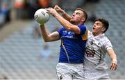 12 July 2015; Conor Berry, Longford, in action against Mike Joyce, Kildare. Electric Ireland Leinster GAA Football Minor Championship Final, Longford v Kildare, Croke Park, Dublin. Picture credit: Cody Glenn / SPORTSFILE