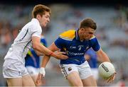 12 July 2015; Conor Berry, Longford, in action against Rory Feely, Kildare. Electric Ireland Leinster GAA Football Minor Championship Final, Longford v Kildare, Croke Park, Dublin. Picture credit: Brendan Moran / SPORTSFILE