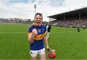 12 July 2015; Tipperary's Alan Tynan celebrates his side's victory. Electric Ireland Munster GAA Hurling Minor Championship Final, Limerick v Tipperary. Semple Stadium, Thurles, Co. Tipperary. Picture credit: Stephen McCarthy / SPORTSFILE