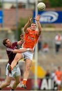 12 July 2015; Brendan Donaghy, Armagh, in action against Gary Sice, Galway. GAA Football All-Ireland Senior Championship, Round 2B, Armagh v Galway, Athletic Grounds, Armagh. Picture credit: Matt Browne / SPORTSFILE