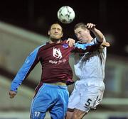 10 October 2008; Eamon Zayed, Drogheda United, in action against Liam Burns, Bohemians. eircom League Premier Division, Drogheda United v Bohemians, United Park, Drogheda. Photo by Sportsfile