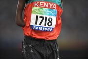 10 September 2008; A general view of a Kenyan athlete during the athletics. Beijing Paralympic Games 2008, National Stadium, Olympic Green, Beijing, China. Picture credit: Brian Lawless / SPORTSFILE