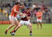12 July 2015; Gary Sice, Galway, in action against Charlie Vernon, Armagh. GAA Football All-Ireland Senior Championship, Round 2B, Armagh v Galway, Athletic Grounds, Armagh. Picture credit: Matt Browne / SPORTSFILE