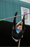 12 July 2015; Dean Nolan, St. Laurence O'Toole A.C., Co. Carlow, competing in the Boys U16 Pole Vault at the GloHealth Juvenile Track and Field Championships. Harriers Stadium, Tullamore, Co. Offaly. Picture credit: Sam Barnes / SPORTSFILE