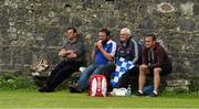 12 July 2015; Waterford supporters John Keane, left, Damien O'Leary, his dad Tom and Ray O'mahoney, right, relax before the game. Munster GAA Hurling Senior Championship Final, Tipperary v Waterford, Semple Stadium, Thurles, Co. Tipperary. Picture credit: Ray McManus / SPORTSFILE