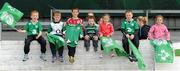 14 July 2015; Young Ireland fans wait for the Ireland squad training session. Sportsground, Galway. Picture credit: Seb Daly / SPORTSFILE
