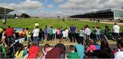 14 July 2015; A general view of supporters watching the Ireland squad training session. Sportsground, Galway. Picture credit: Seb Daly / SPORTSFILE