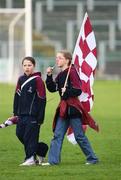 12 October 2008; Young Cushendall Ruairi Og's fans on the field after the game. AIB Ulster Club Senior Hurling Championship Semi-Final, Dungiven Kevin Lynchs v Cushendall Ruairi Og's, Casement Park, Belfast, Co. Antrim. Picture credit: Oliver McVeigh / SPORTSFILE