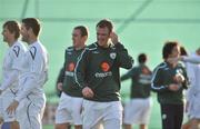 13 October 2008; Republic of Ireland's Glenn Whelan during squad training. Gannon Park, Malahide, Co. Dublin. Picture credit: David Maher / SPORTSFILE